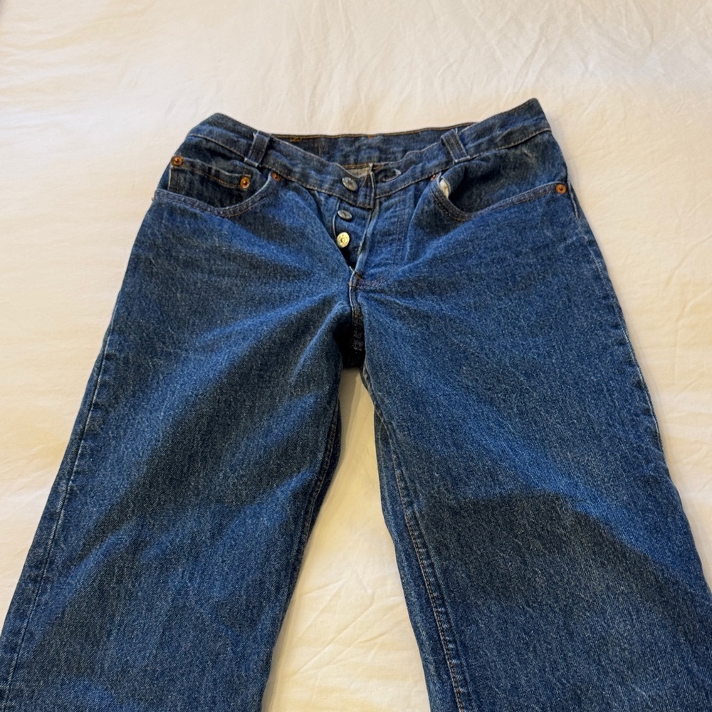 Levi's Women's Straight Leg Blue Jeans